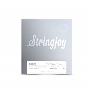 Stringjoy RANGERS Long Scale 45-100 不銹鋼纏繞 4弦電貝斯套弦 STRSJ-RA45100LS